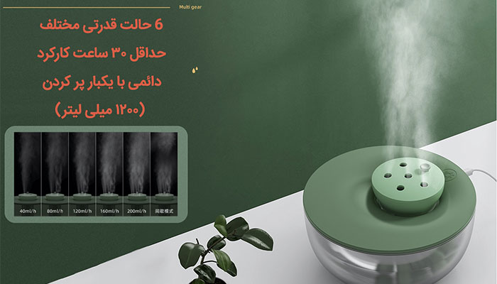 یونولیت بخور و رطوبت ساز